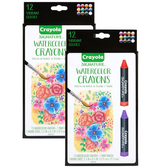 Crayola&#xAE; Signature Watercolor Crayons
